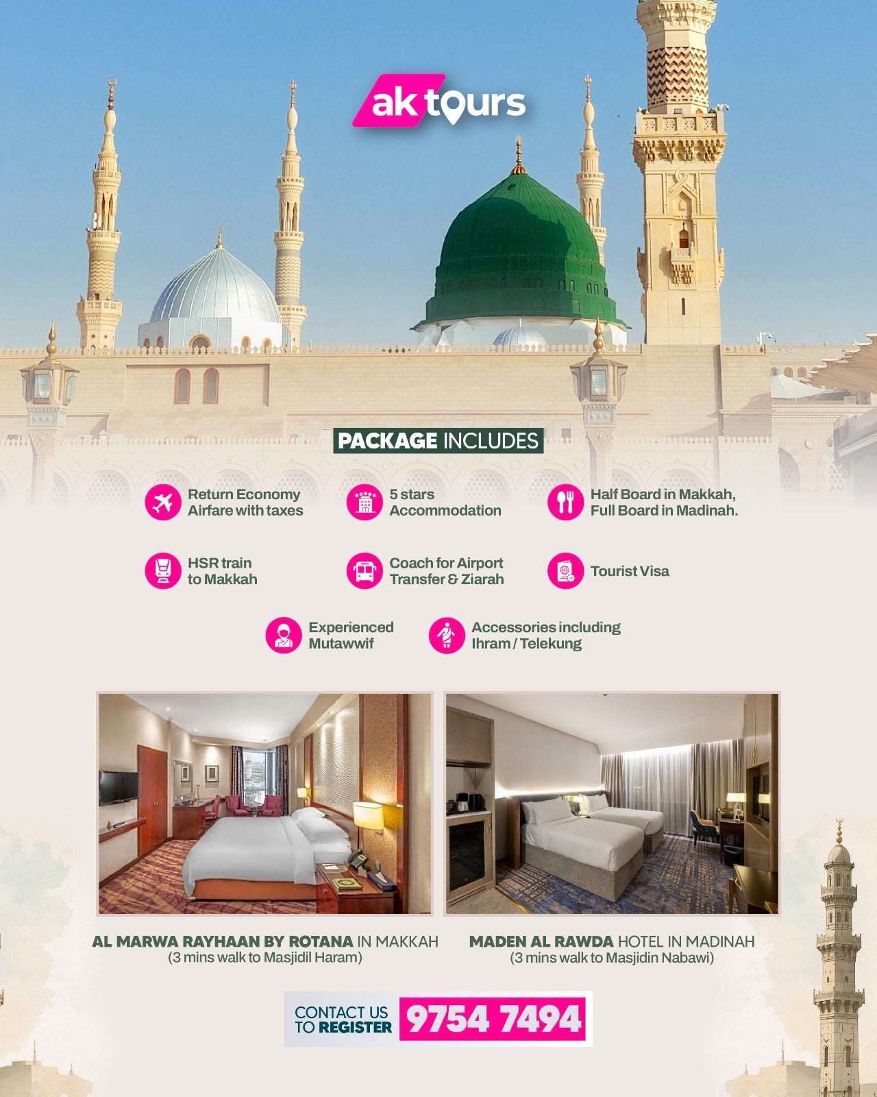 Umrah Tadabbur Ladies - December (10 Days)