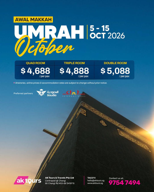 Umrah October 2026