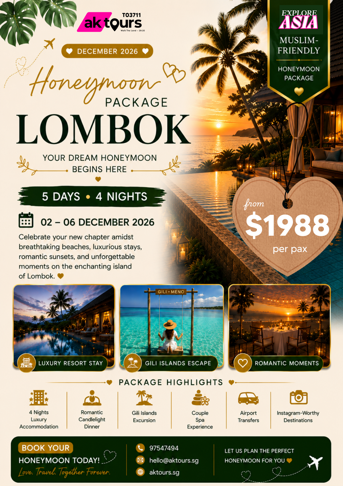 Honeymoon Lombok