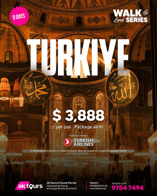 Walk The Land Series to Turkiye